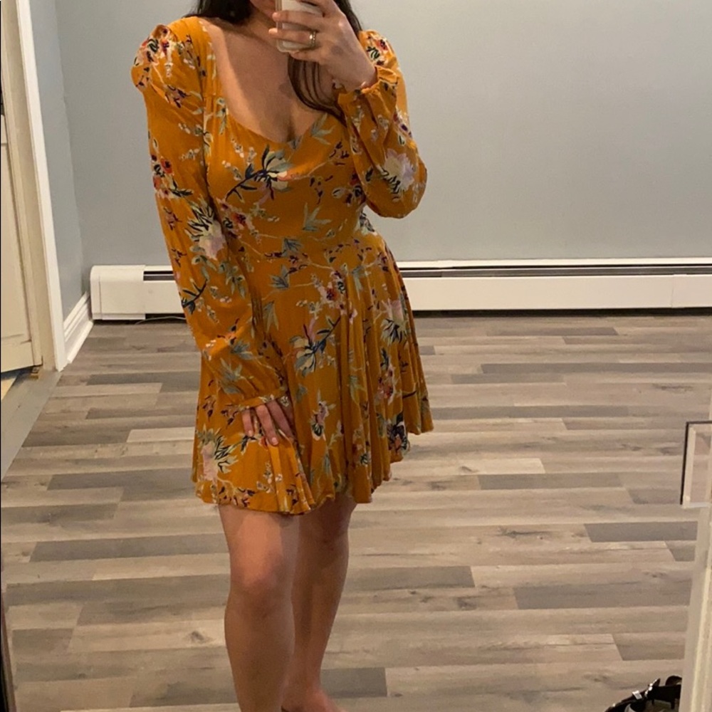 FLORAL URBAN OUTFITTERS DRESS